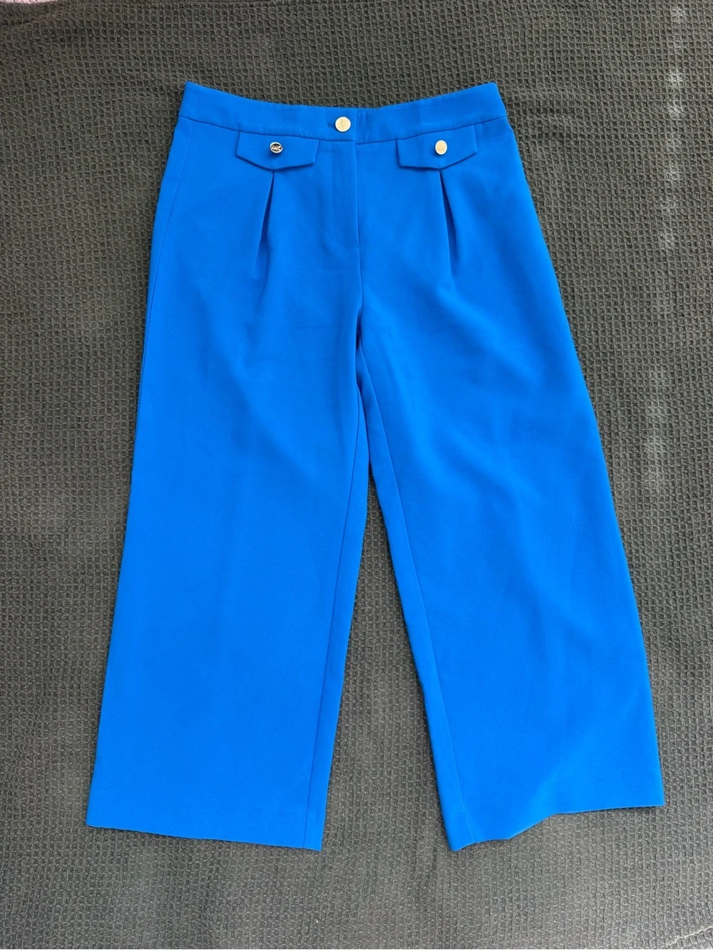 Michael Kors Cobalt Blue Cropped Pants